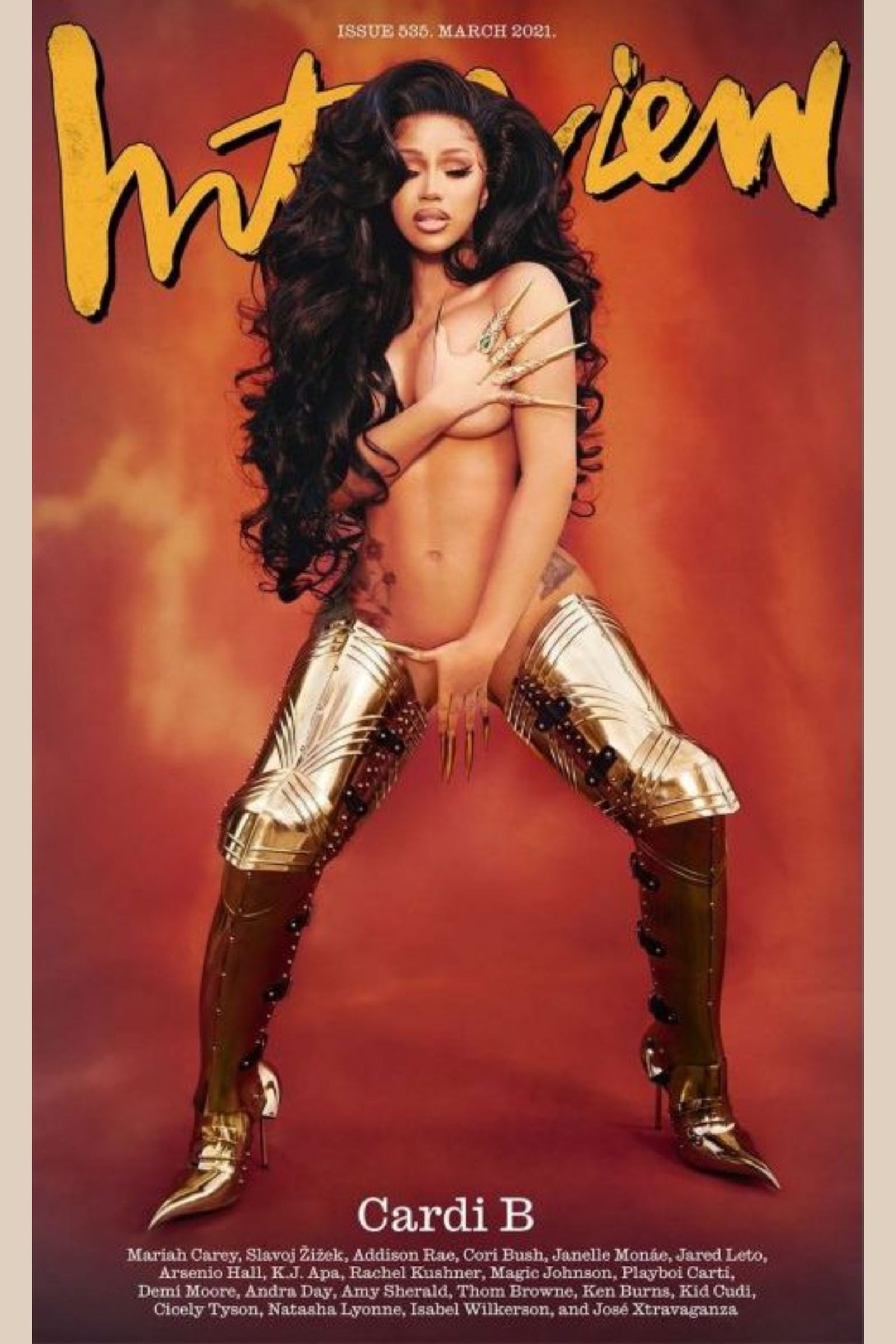 Interview Magazine Issue 535 Cover Cardi B