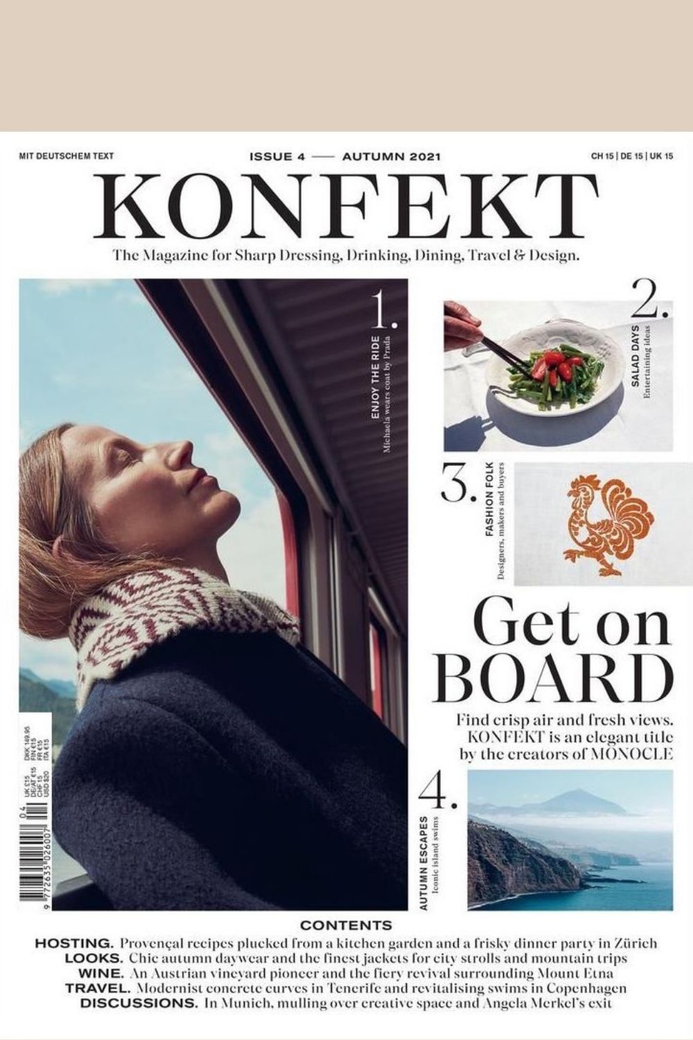 Konfekt Issue 4 cover - Autumn 2021