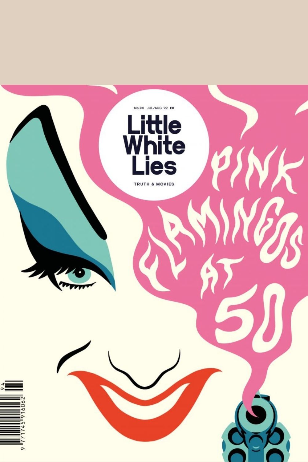 Front cover of Little White Lies magazine issue 95
