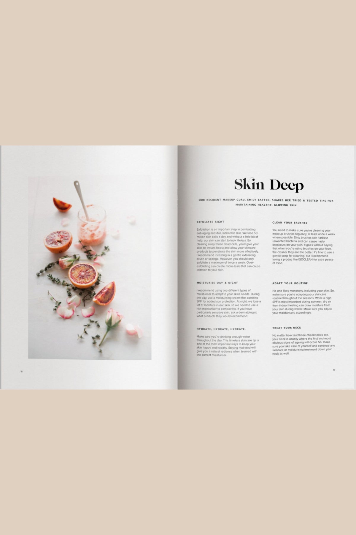 The Maverick Guide Magazine Issue 1 Lifestyle Beauty Cream Recipe