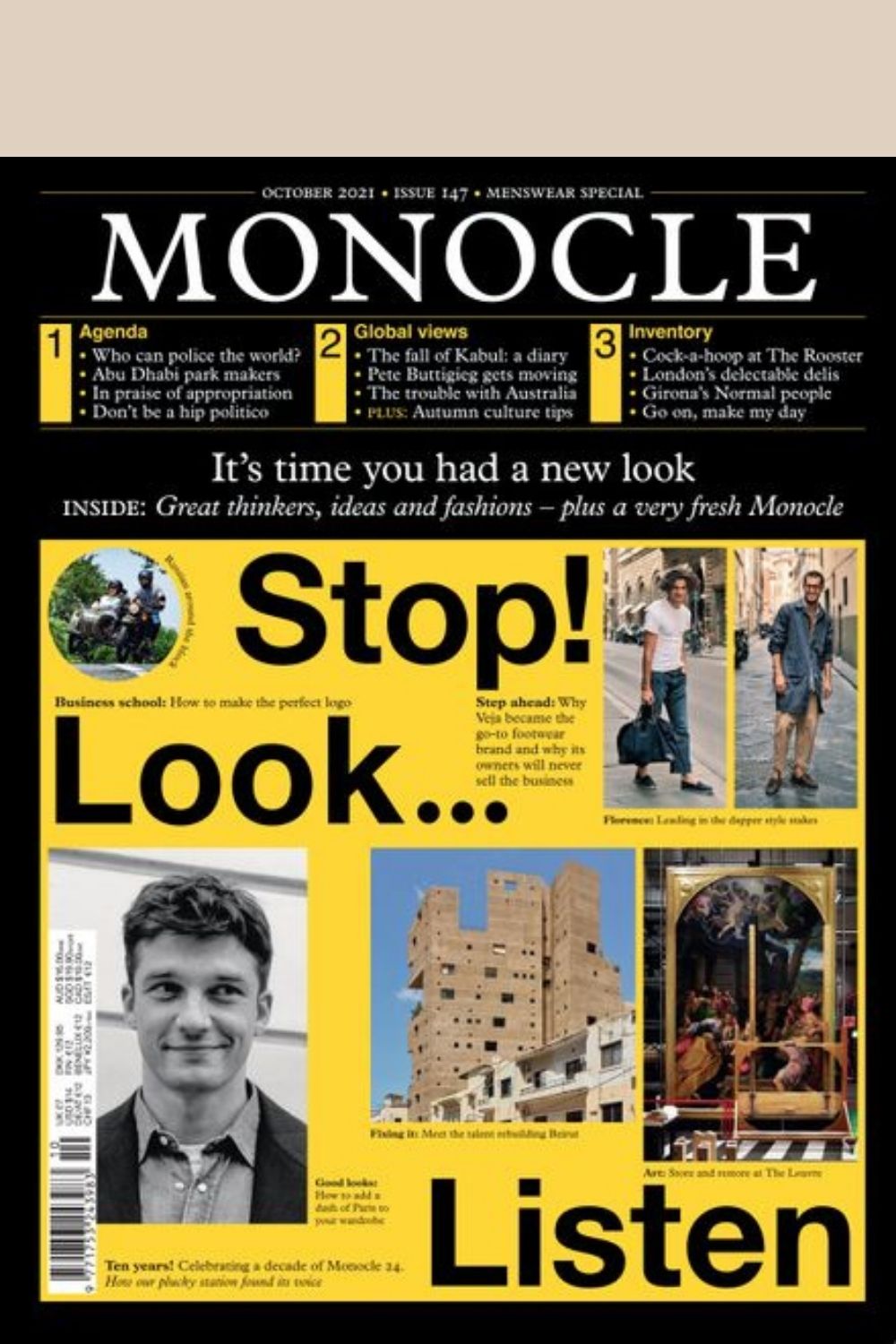 Monocle October'23 – Iconic magazines