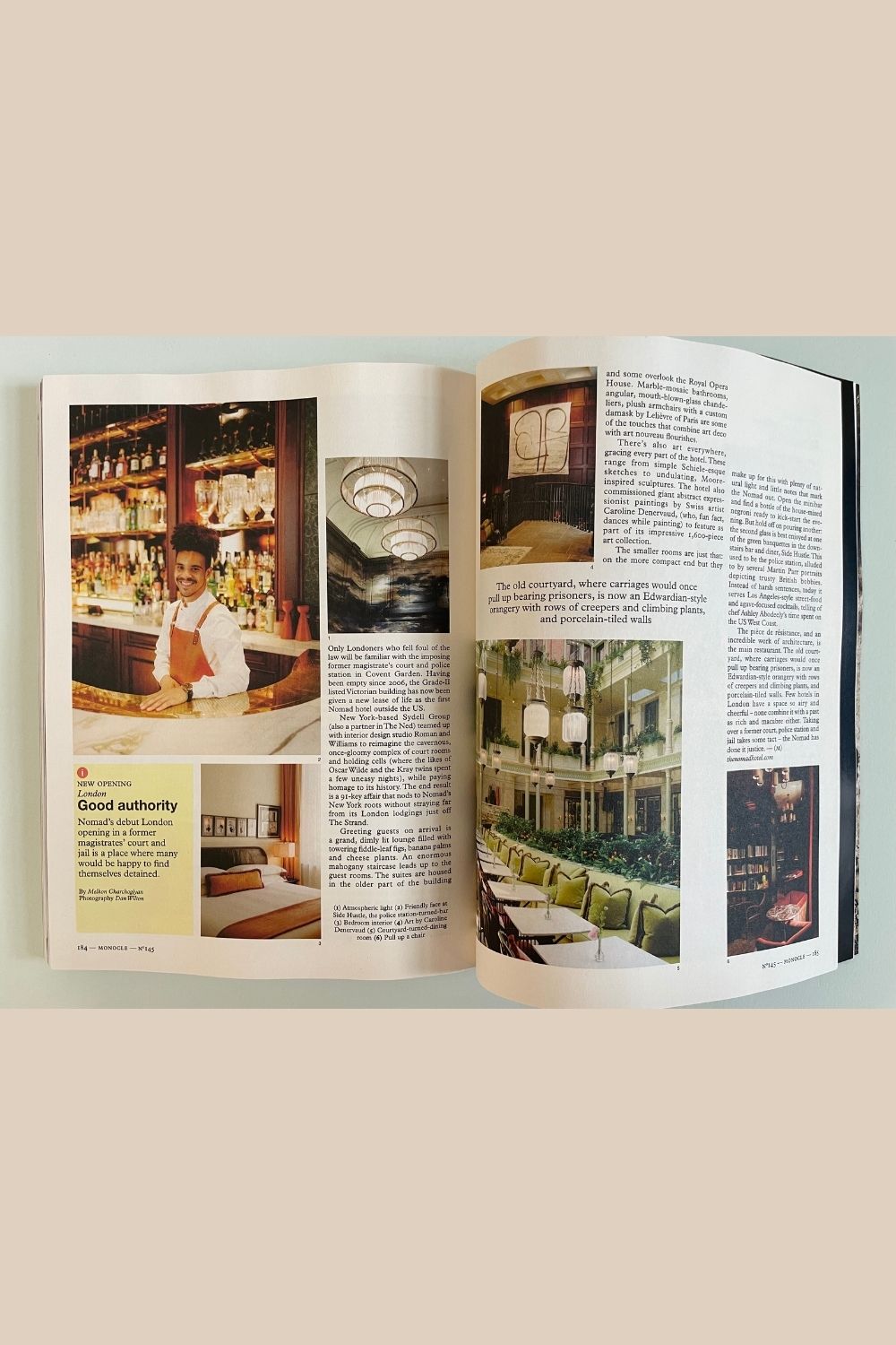 Monocle Magazine Layout