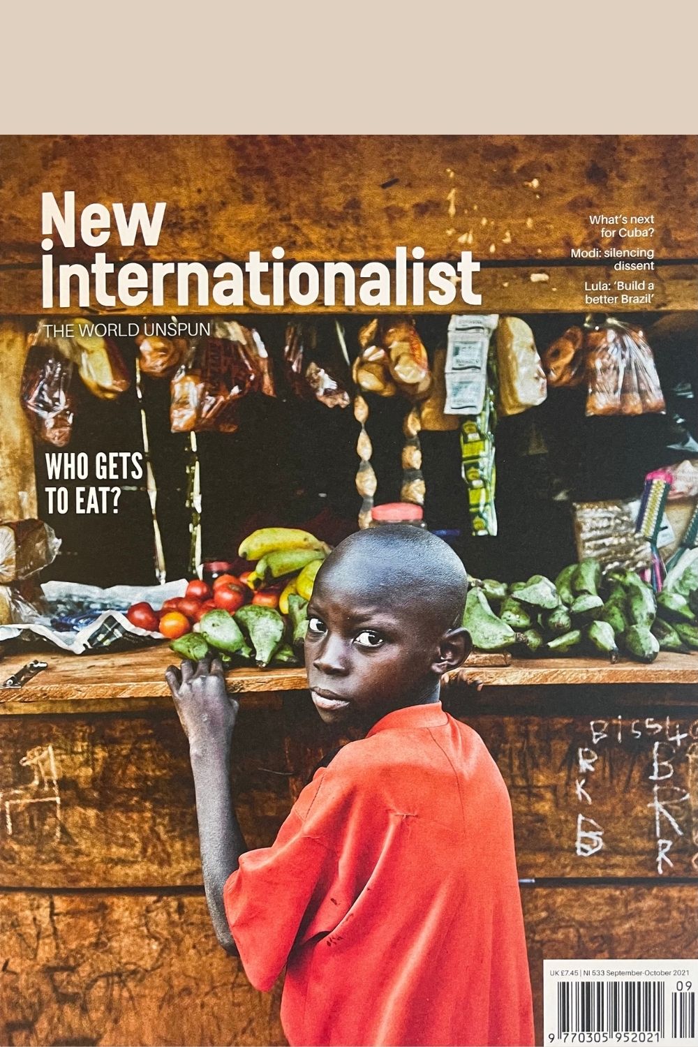 Front cover of New Internationalist Issue 533