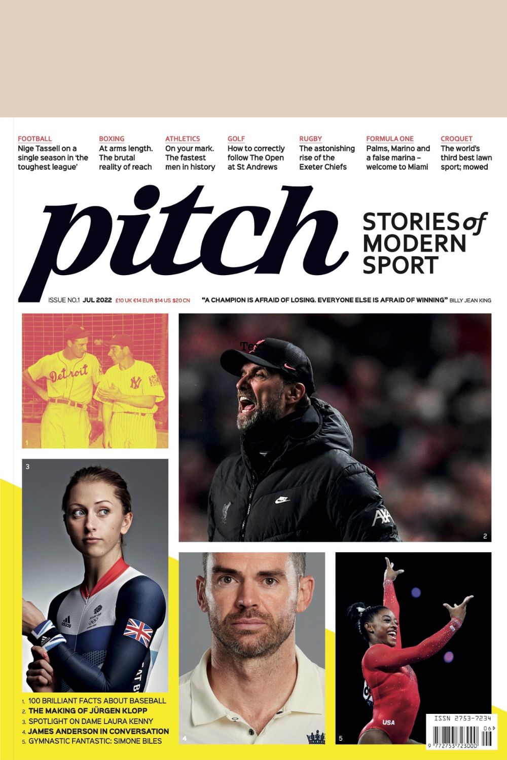 Pitch Magazine - Issue No. 1 - Stories of Modern Sport