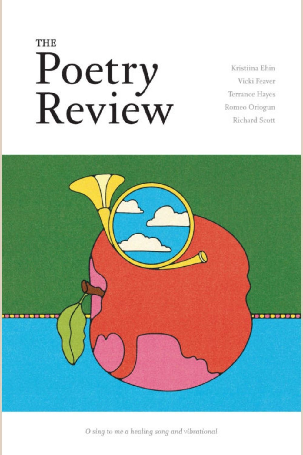 Front cover of The Poetry Review Summer 21 issue
