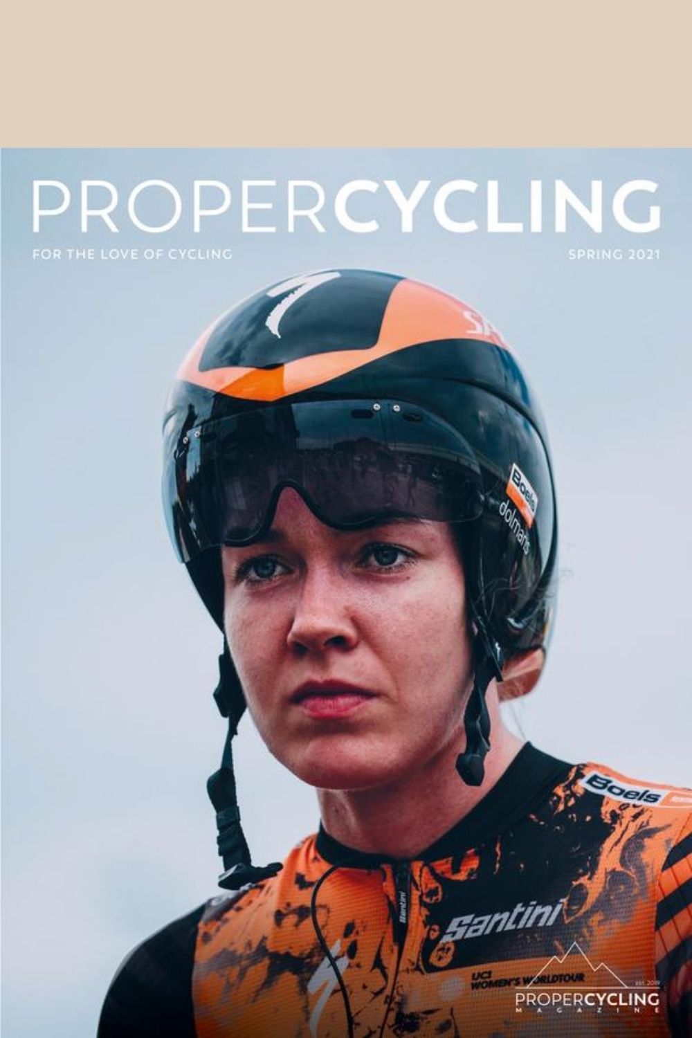 Front cover of Proper Cycling magazine Issue 2