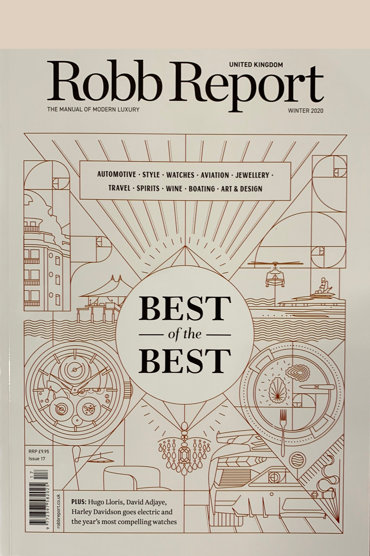 Robb Report UK Issue 17,  Best of the Best Winter 2020