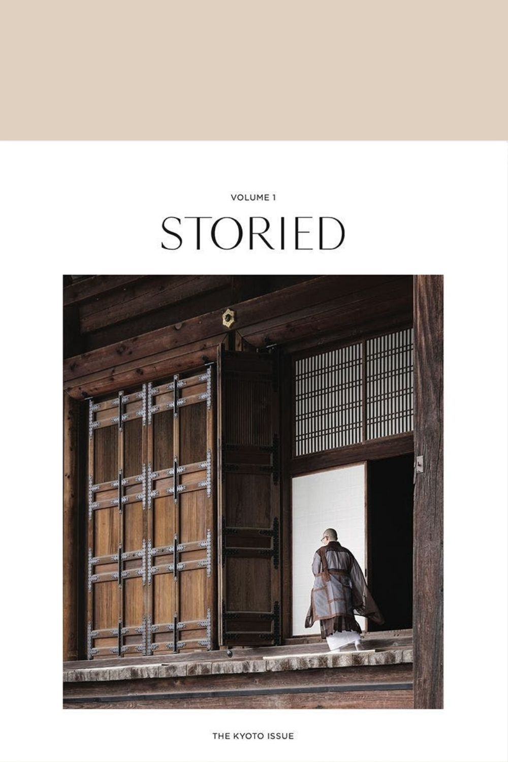 Front cover of Storied magazine Volume One - Kyoto