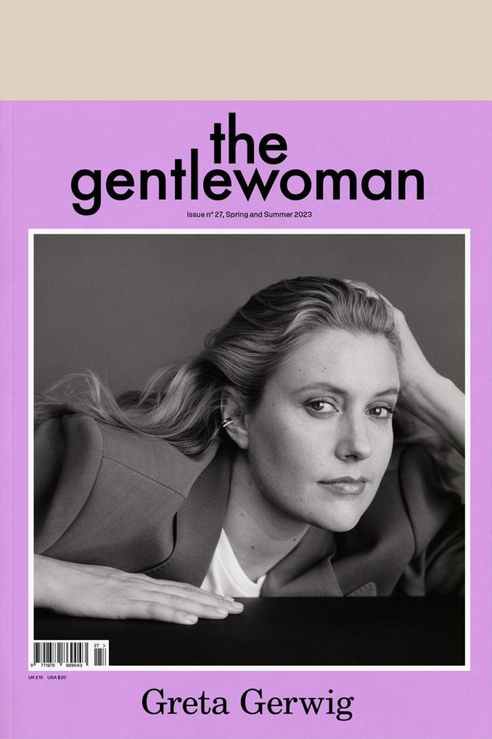 The Gentlewoman Issue 27 Cover Greta Gerwig