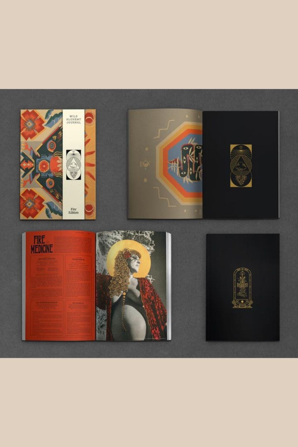 Wild Alchemy Journal - FIRE Edition