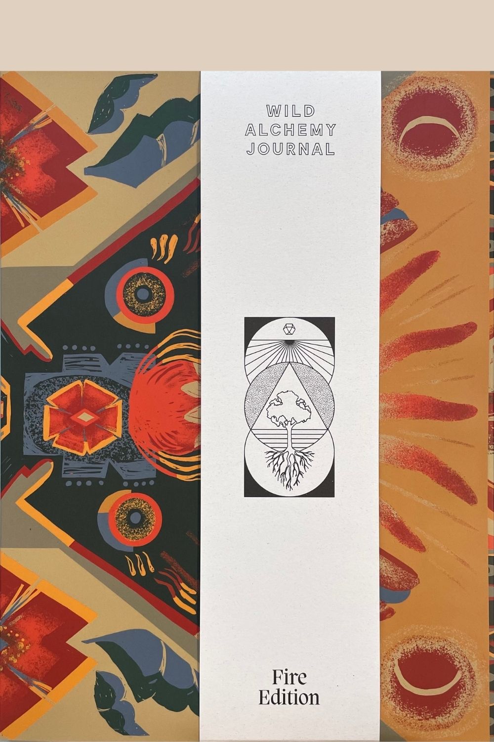 Front cover of Wild Alchemy Journal FIRE Edition