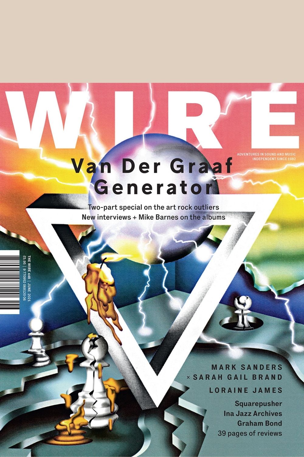 The Wire Mag Issue 448 Front cover