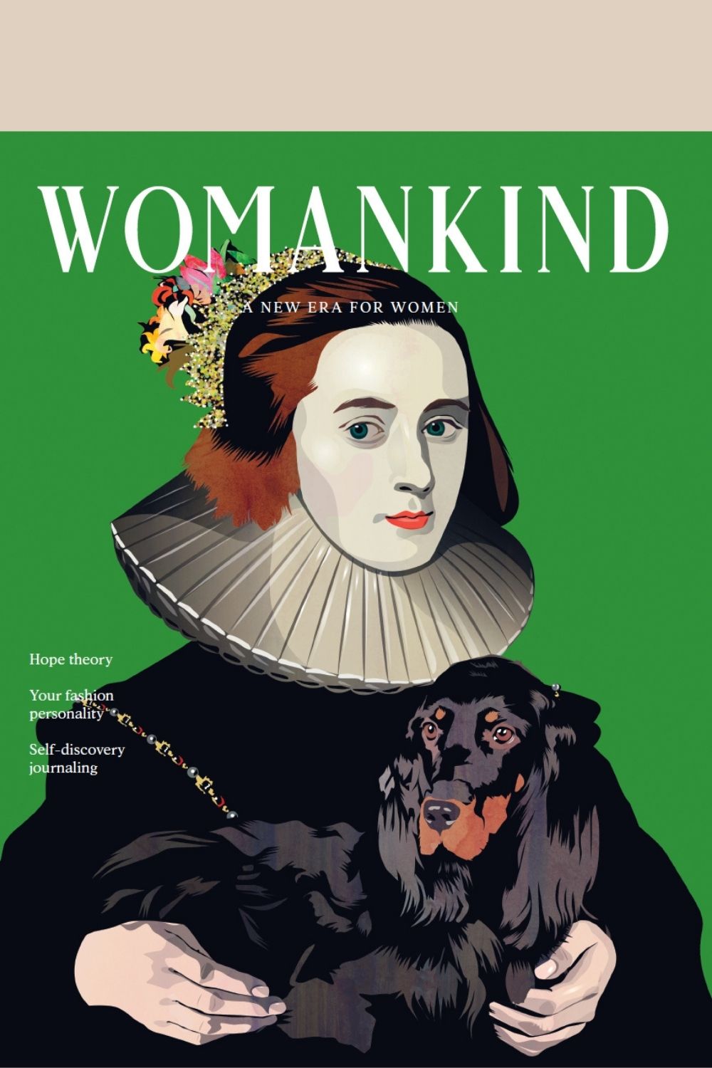 Front cover of Issue 23 of Womankind Magazine