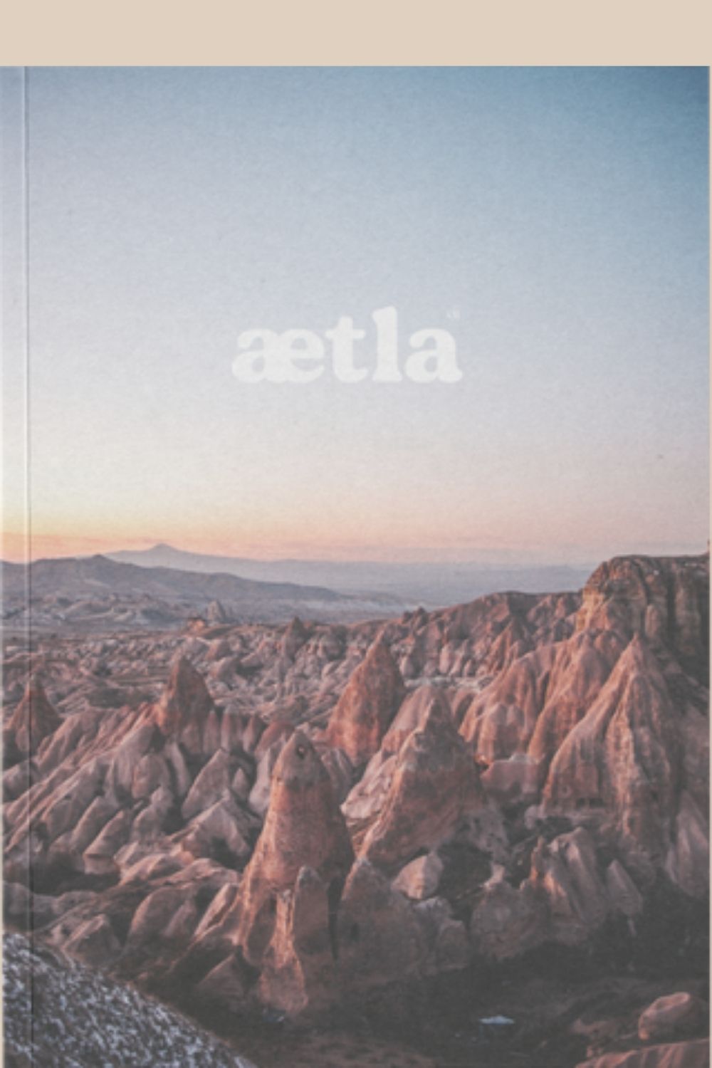 Front cover of Aetla magazine