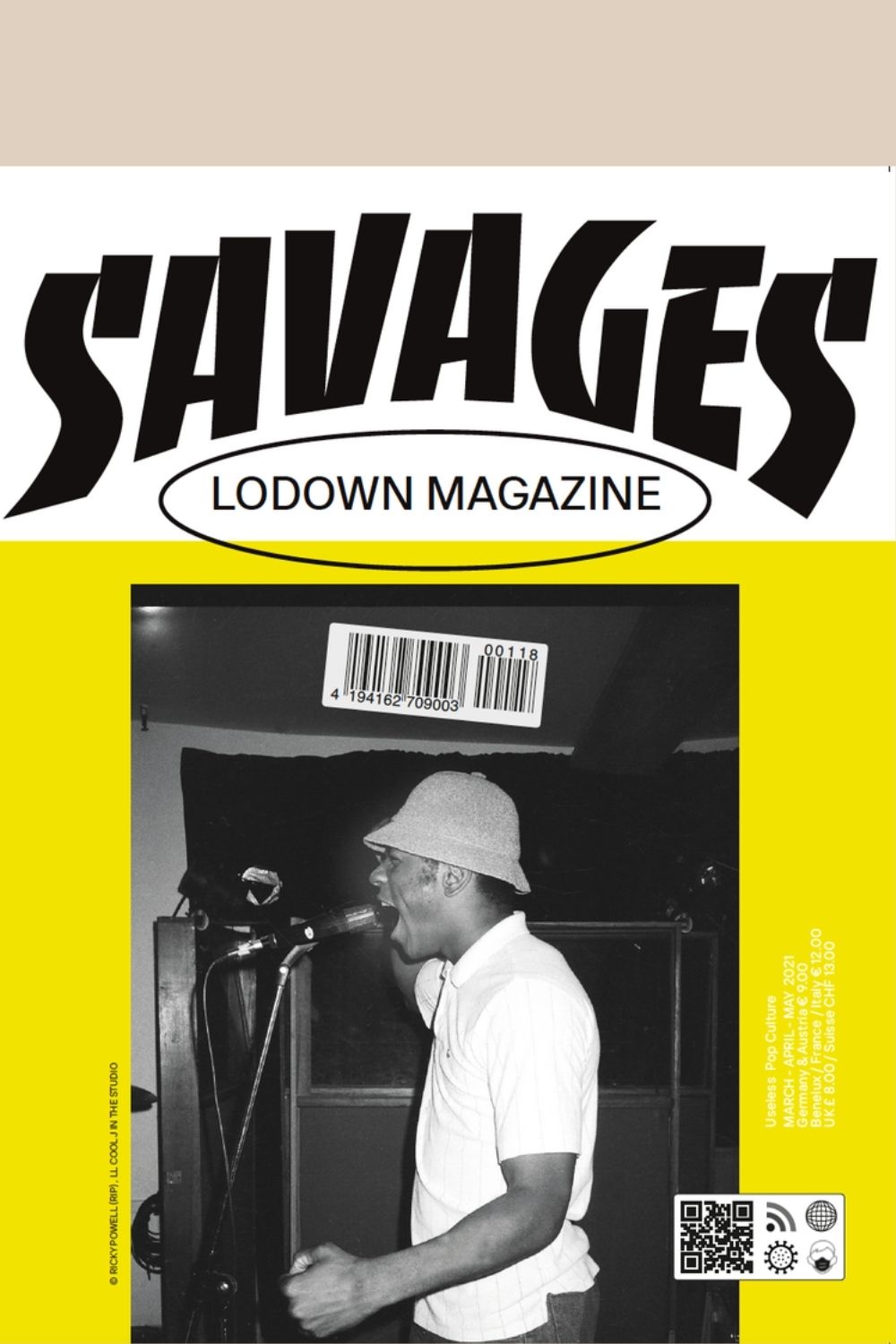 Front cover of Lodown magazine - Savages